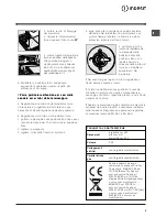 Preview for 5 page of Indesit FGIM K Operating Instructions Manual