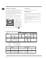 Preview for 8 page of Indesit FGIM K Operating Instructions Manual