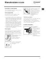 Preview for 11 page of Indesit FGIM K Operating Instructions Manual