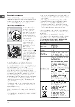 Preview for 14 page of Indesit FI 51 K.A Operating Instructions Manual