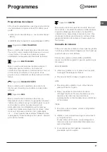 Preview for 27 page of Indesit FI 51 K.A Operating Instructions Manual