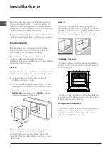 Preview for 2 page of Indesit FI 51 K.B IX Operating Instructions Manual