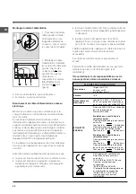 Предварительный просмотр 24 страницы Indesit FI 51 K.B IX Operating Instructions Manual