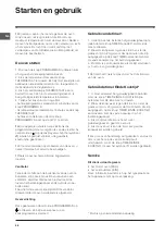 Предварительный просмотр 56 страницы Indesit FI 51 K.B IX Operating Instructions Manual