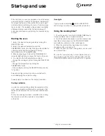 Preview for 5 page of Indesit FI 52 C.B IX IB Operating Instructions Manual