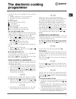 Preview for 7 page of Indesit FI 52 C.B IX IB Operating Instructions Manual