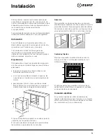 Preview for 13 page of Indesit FI 52 C.B IX IB Operating Instructions Manual