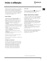 Preview for 27 page of Indesit FI 52 C.B IX IB Operating Instructions Manual