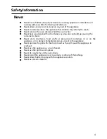 Preview for 5 page of Indesit FID20 Mk2 Instructions For Installation And Use Manual