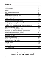 Preview for 2 page of Indesit FID20 Instructions For Installation And Use Manual