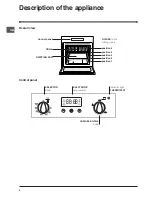 Preview for 4 page of Indesit FIE 36 K.B IX GB/1 Operating Instructions Manual