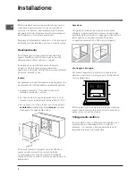 Preview for 2 page of Indesit FIE 76 GP K.A IX Manual