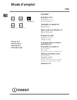 Preview for 24 page of Indesit FIE 76 GP K.A IX Manual