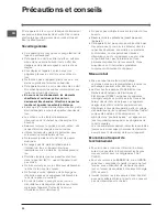 Preview for 32 page of Indesit FIE 76 GP K.A IX Manual