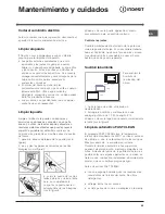 Preview for 45 page of Indesit FIE 76 GP K.A IX Manual