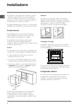 Preview for 2 page of Indesit FIE 76 K.A Operating Instructions Manual