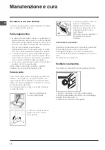 Preview for 10 page of Indesit FIE 76 K.A Operating Instructions Manual