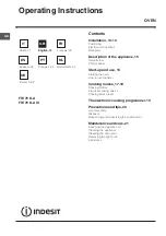 Preview for 12 page of Indesit FIE 76 K.A Operating Instructions Manual