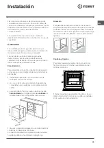 Preview for 33 page of Indesit FIE 76 K.A Operating Instructions Manual