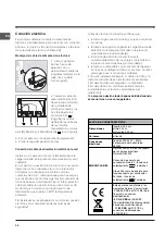 Preview for 34 page of Indesit FIE 76 K.A Operating Instructions Manual