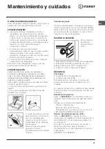 Preview for 41 page of Indesit FIE 76 K.A Operating Instructions Manual