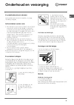 Preview for 61 page of Indesit FIE 76 K.A Operating Instructions Manual