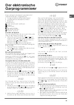 Preview for 69 page of Indesit FIE 76 K.A Operating Instructions Manual