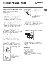 Preview for 71 page of Indesit FIE 76 K.A Operating Instructions Manual