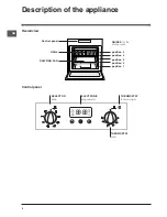 Предварительный просмотр 4 страницы Indesit FIE 76 KC.A GB/1 Operating Instructions Manual