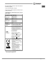 Preview for 13 page of Indesit FIM 51 K.A S Operating Instructions Manual