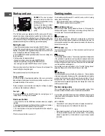 Preview for 20 page of Indesit FIM 51 K.A S Operating Instructions Manual