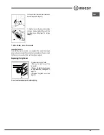 Preview for 23 page of Indesit FIM 51 K.A S Operating Instructions Manual