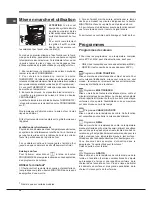 Preview for 30 page of Indesit FIM 53 K.A IX GB Operating Instructions Manual