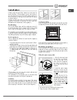 Preview for 21 page of Indesit FIM 61 K.A IX S Operating Instructions Manual