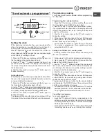 Preview for 25 page of Indesit FIM 61 K.A IX S Operating Instructions Manual