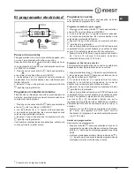 Preview for 39 page of Indesit FIM 61 K.A IX S Operating Instructions Manual