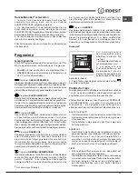 Preview for 51 page of Indesit FIM 61 K.A IX S Operating Instructions Manual