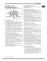 Preview for 53 page of Indesit FIM 61 K.A IX S Operating Instructions Manual