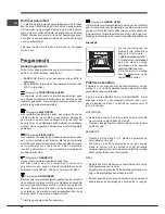 Preview for 58 page of Indesit FIM 61 K.A IX S Operating Instructions Manual