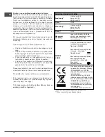 Preview for 72 page of Indesit FIM 61 K.A IX S Operating Instructions Manual