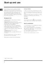 Preview for 16 page of Indesit FIM 61 K.A Operating Instructions Manual