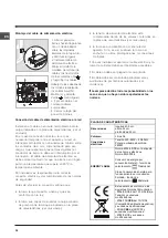 Preview for 34 page of Indesit FIM 61 K.A Operating Instructions Manual