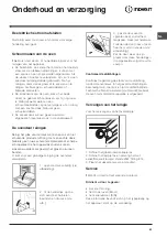 Preview for 61 page of Indesit FIM 61 K.A Operating Instructions Manual