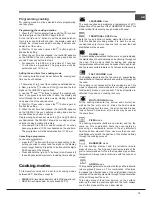 Предварительный просмотр 13 страницы Indesit FIM832J K.A IX(PL) Operating Instructions Manual