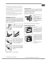 Предварительный просмотр 17 страницы Indesit FIM832J K.A IX(PL) Operating Instructions Manual