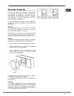 Предварительный просмотр 33 страницы Indesit FIM832J K.A IX(PL) Operating Instructions Manual