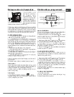 Предварительный просмотр 35 страницы Indesit FIM832J K.A IX(PL) Operating Instructions Manual