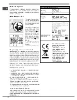 Предварительный просмотр 42 страницы Indesit FIM832J K.A IX(PL) Operating Instructions Manual