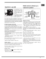 Предварительный просмотр 43 страницы Indesit FIM832J K.A IX(PL) Operating Instructions Manual