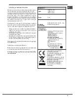 Предварительный просмотр 57 страницы Indesit FIM832J K.A IX(PL) Operating Instructions Manual